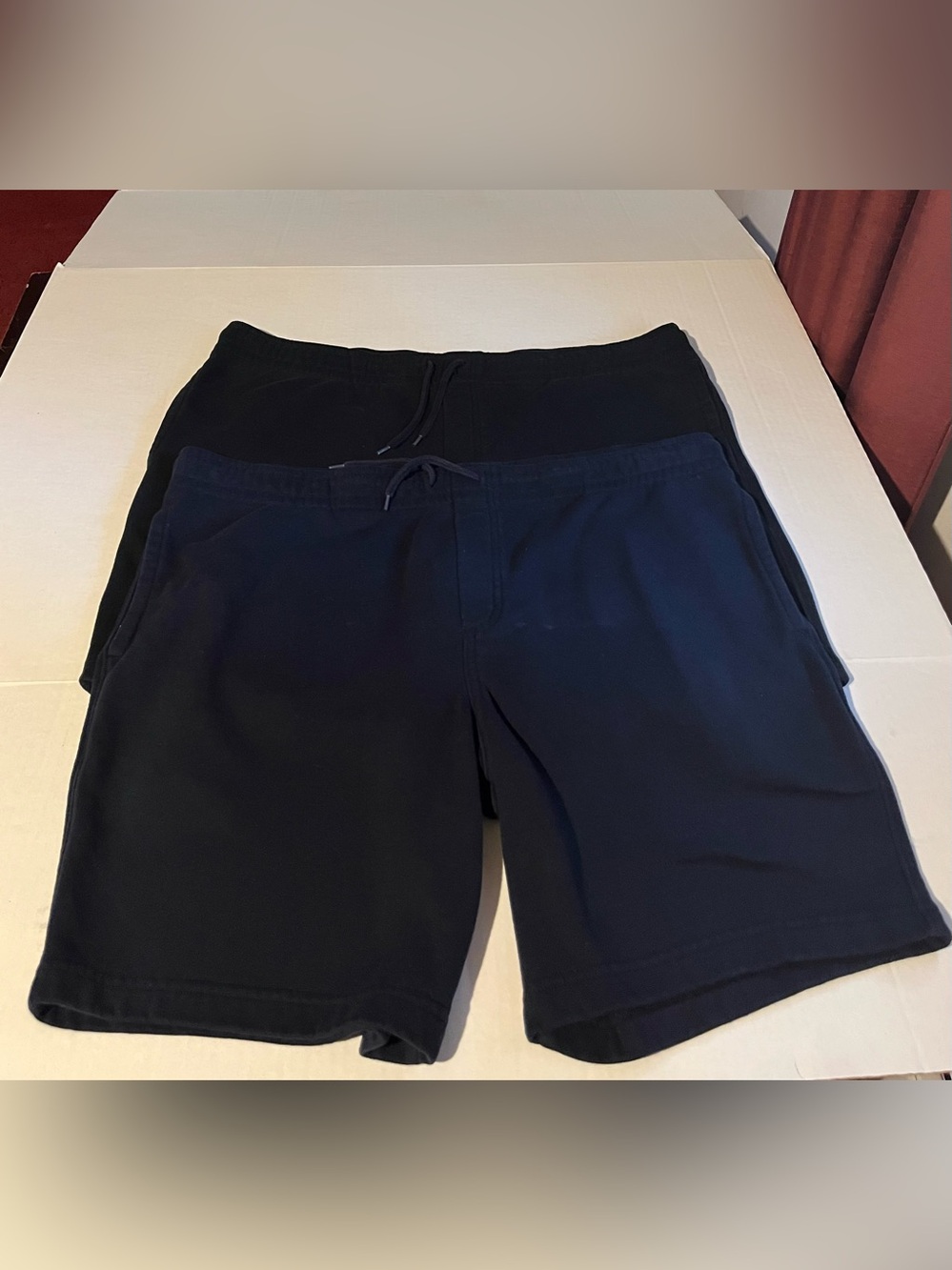 Men's Goodfellow & Co XL Black Athletic Drawstring Shorts (Pair)